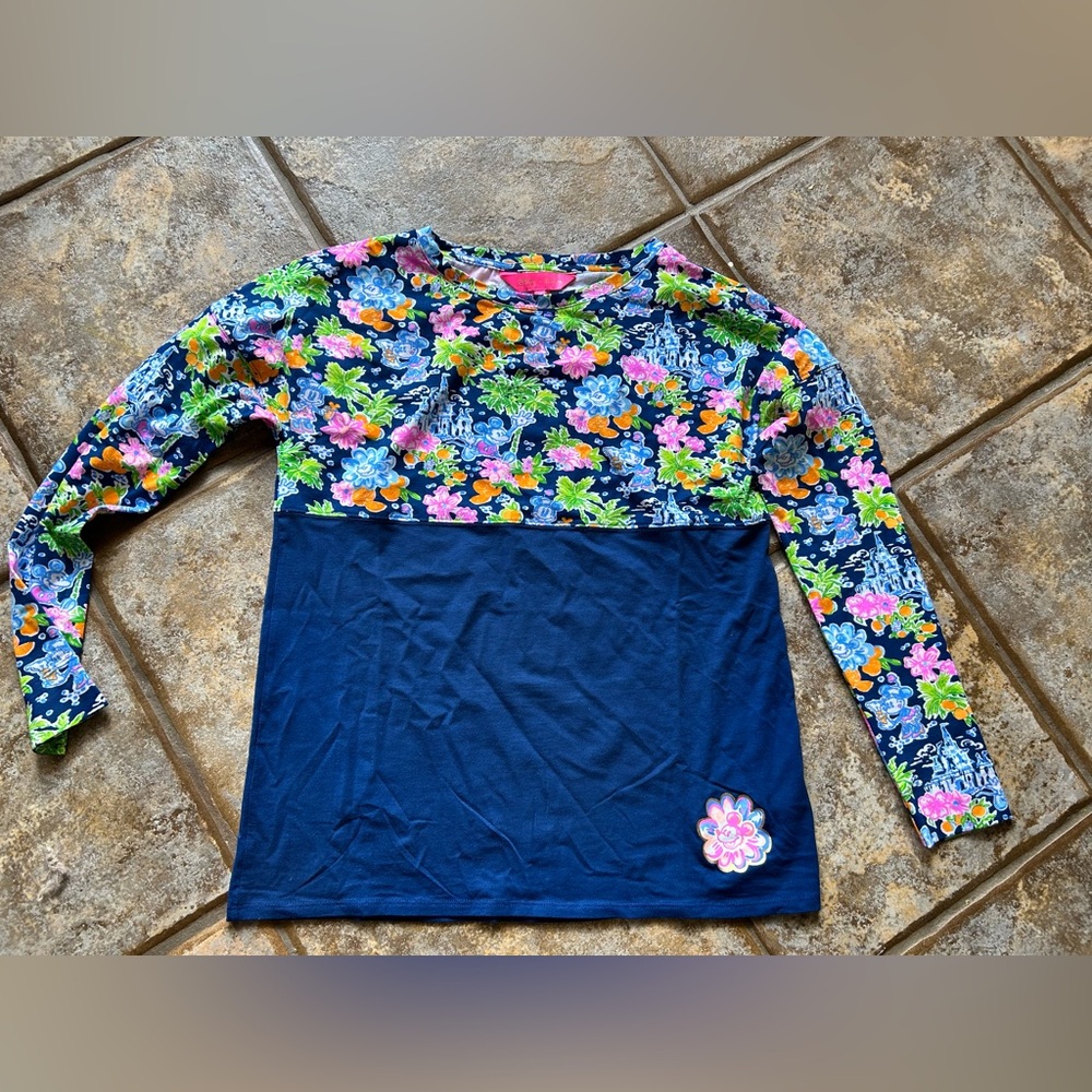 Lilly Pulitzer x Disney long sleeve xs